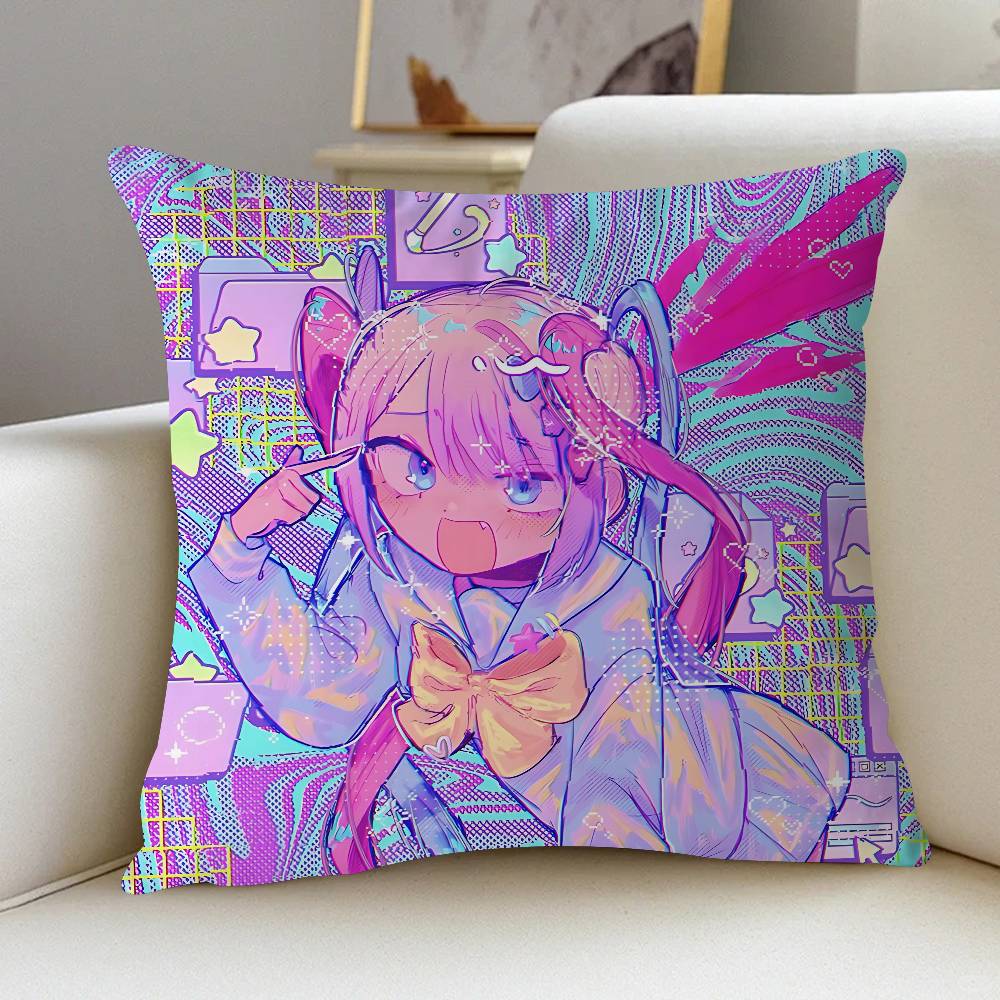 Needy Girl Overdose Game Pillow Gift Home Office Decoration Bedroom Sofa Car Cushion Cover Case 45x45