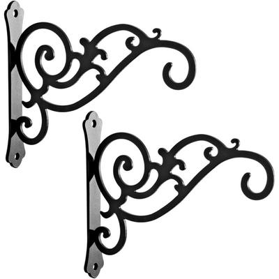 Wall Hanging Plant Bracket Hook Stable Flowe Pot Bracket Garden Decorations   Plants