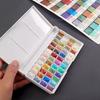 48 Farben 1ml Perlmuttfarbene Solide Aquarellfarbe Künstlerbedarf Outdoor-Skizze Handgemalte Aquarellmalerei Kreation
