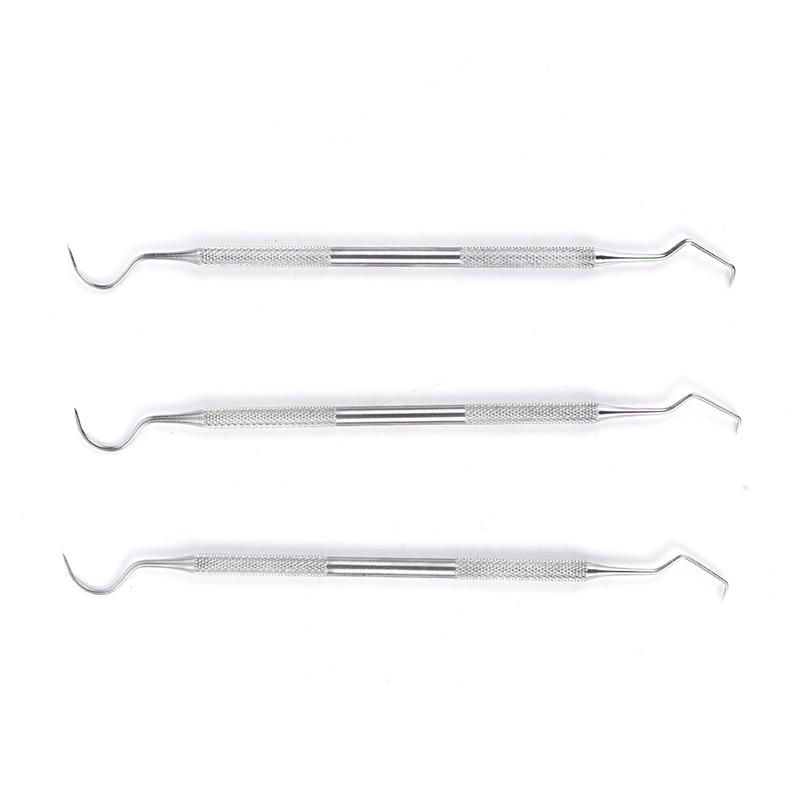 1Pc Stainless Steel Dental Instruments Mouth Probe Teeth Tooth Clean Hygiene