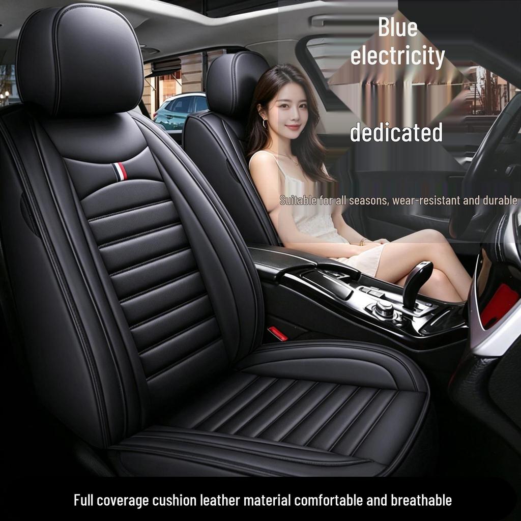 Dedicated All-Season Car Seat Cushion for Blue Electric E3 405KM Comfort/Luxury Versions - Universal Full Coverage
