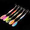 5Pcs 8.5CM/9G Inkfish Spinner Blade Lure with Hook Metal Spinnerbait Rotating Lure Freshwater Crap Bass Pike Walleye Fishing Accessories