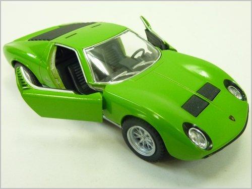 Kinsmart Lamborghini Miura P400SV 1/34 Scale Diecast Model Car (green)