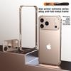 Original Colour Aluminium Frame Metal Bumper Hard Case For IPhone 17Air 17 Pro Max High Quality Alloy Lens Protector Phone Cover