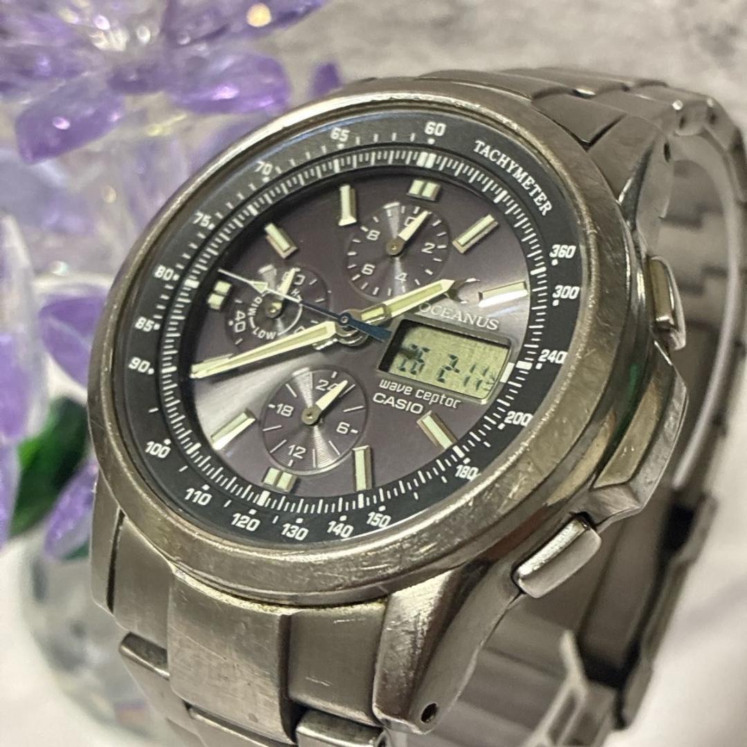 Used [Rare] CASIO Casio First Generation Oceanus OCW-500TDJ Solar