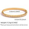 Elegant Zircon Star Bangle: Non-Fading, High-End Women's Jewelry
