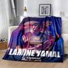 Lamine Yamal's Spain Football Legend Blanket Ultra-Soft Great for Couch Bedding Livingroom for All Occasions Playful Design Unique Gift for Family and