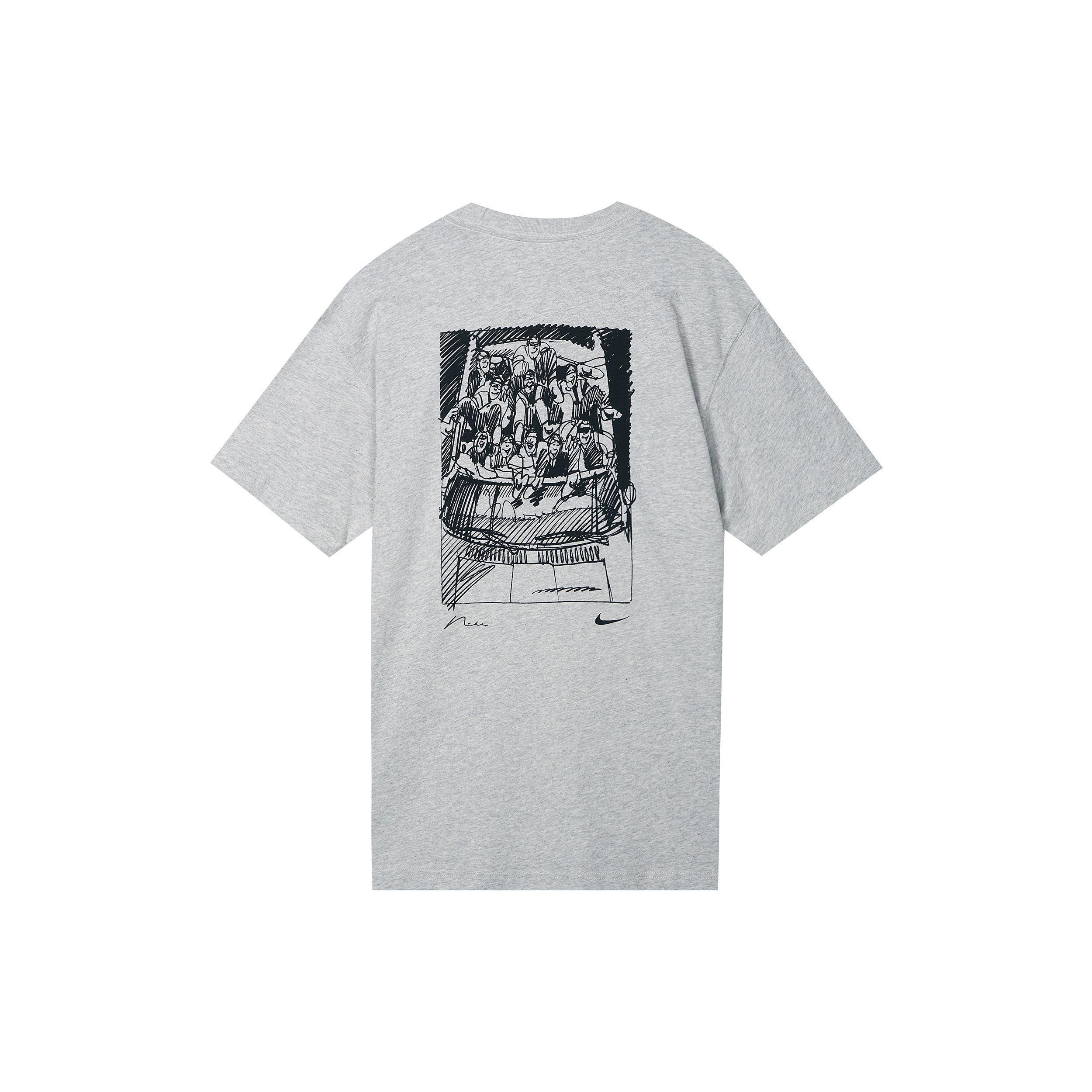 

Nike SB Dunk S/S Tee Heather Grey DR7768-050 L