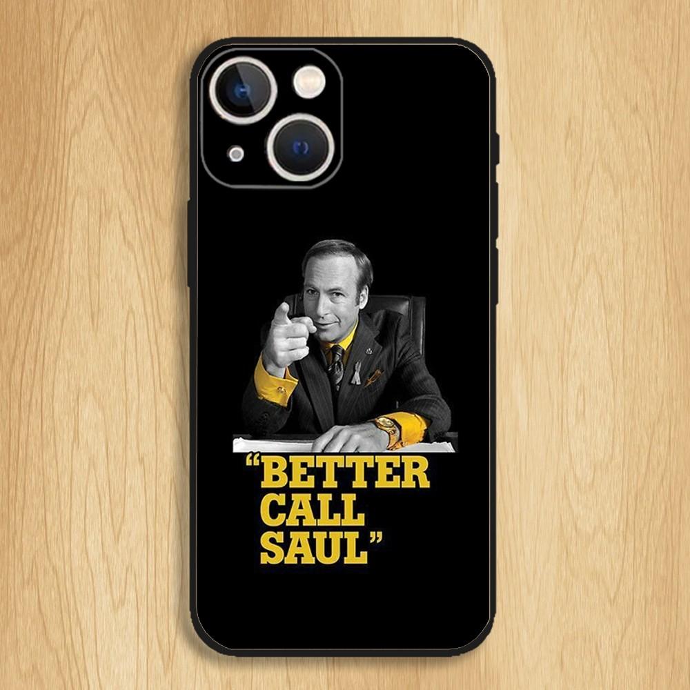 S-Series Better Call Saul Phone Case For iPhone15,14,13,12,11,Pro,Max,Plus,Mini,X,XS,XR,8,7,6,S,Plus,SE Soft Black Case