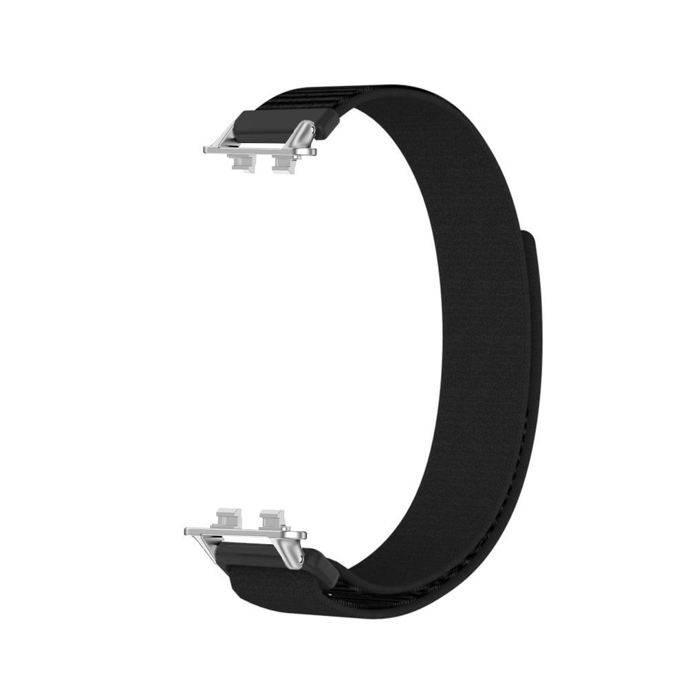 

Men Women Nylon Strap for Huawei Band 11 11 Pro NFC, Quick Release Wristband, Soft Breathable Replacement Band For Huawei band 8/9/10 Huawei band 11/11 pro чёрный