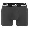 Puma Men' Green Grey Cotton Boxer Shorts 3 Pack Size