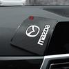 1Pcs Car Emblem Anti Slip Pad Phone Holder Non-Slip Mat Car Stlying For Mazda 6 3 CX5 5 2 323 CX7 Demio Atenza Axela MX30 CX30 CX3 CX9 RX8 RX7