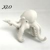 Funny Gift for Gamers 3D Printed Octopus Figurine, Cute Marine Animal Sculpture Life Collectibles Computer Monitor Decor, Desk Shelf Ornament, Unique