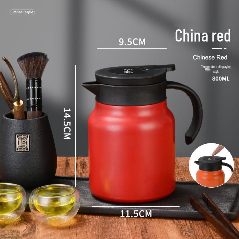 316 Stainless Steel Large Capacity Tea Thermos – Food Grade Kettle for Home & Office (2025 Model)