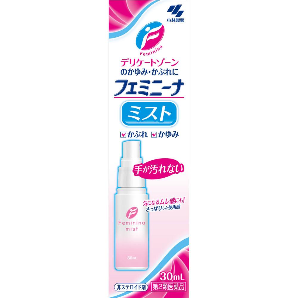 KOBAYASHI Pharmaceutical Feminina Mist 30ml Other (check Locks, Tongue Cleaners, Etc.) Indications: Itching, Rashes, Eczema, Insect Bites, Dermatitis,
