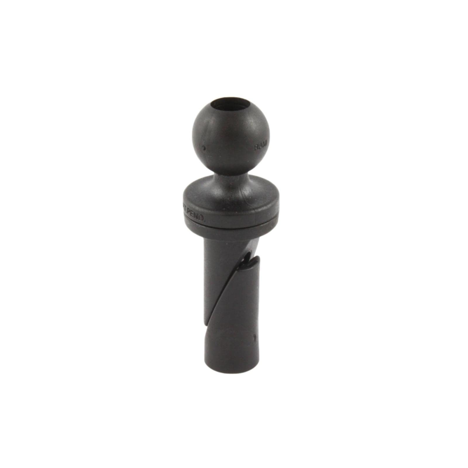 RAM MOUNTS RAP-B-354-75U База Fish On с шаром 1 , Черная Compatible with inner diameter φ19.05-22.2mm