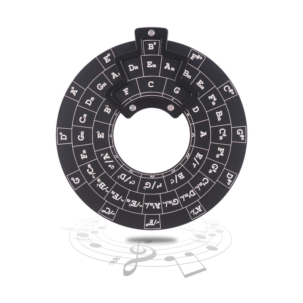 Circle of Fifths Plastic Wheel Melody Tool Music Theory Plate Learning Tool Chord Series Table