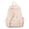 Zaino scolastico cartone animato ins carino tinta unita ali d'angelo zaino design di nicchia femminile moda casual versatile borsa per studenti