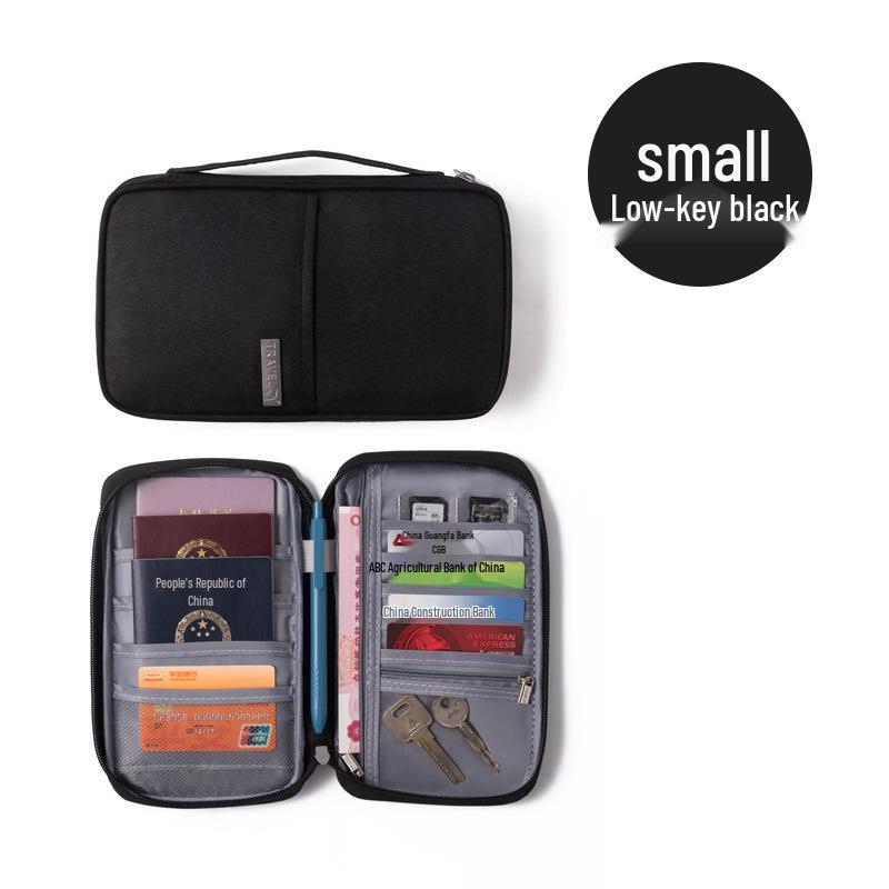Wasserdichte Tragbare Flugzeugtasche mit Kartenhalter - Multifunktionaler Reise-Pass-Organizer
