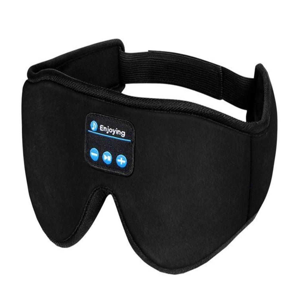 USB Charging Music Sleep Mask Soft Fabric Light Blocking Eye Cover  Bedtime Use
