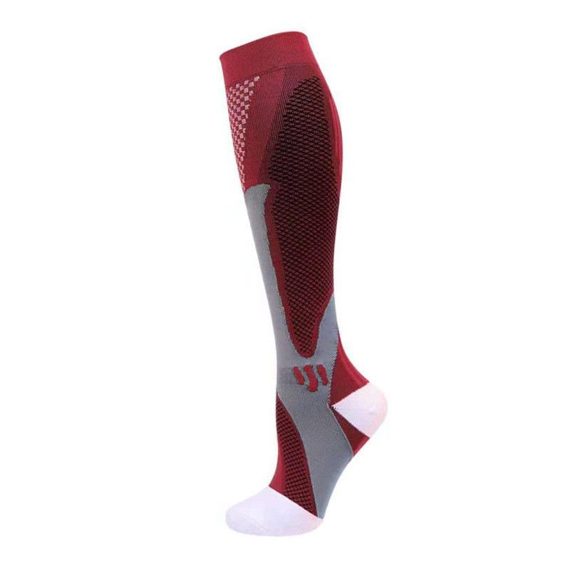 Magic Pressure Socks 200N Nylon Men'S And Women'S Sports Muscle Strength Outdoor Football Compression Socks Sweat-Absorbing Non-Slip Breathable