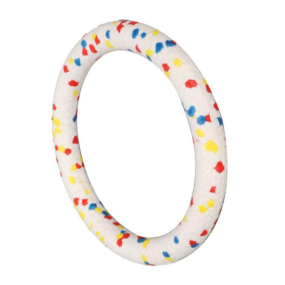 ETPU Popcorn Texture Pet Chew Toy Colorful Pull Ring ETPU Popcorn Ball Indoor Outdoor Play