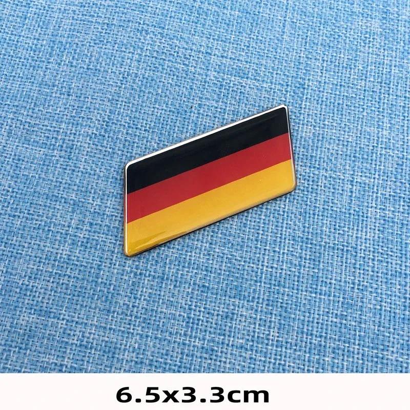 G23D Germany Aluminum Car Body Rear Trunk Tail Stickers Decal For qq1 Sline A1 A2 A3 A4 A4L P 8V 8L RS RS3 RS4 RS5 RS6 S1 S2 S3