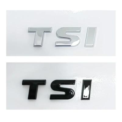 YKPSC1 Car Stickers Badge Emblem Tail Decal Auto Styling for VW TSI Logo Beetle Scirocco POLO Sharan Sagitar Magotan