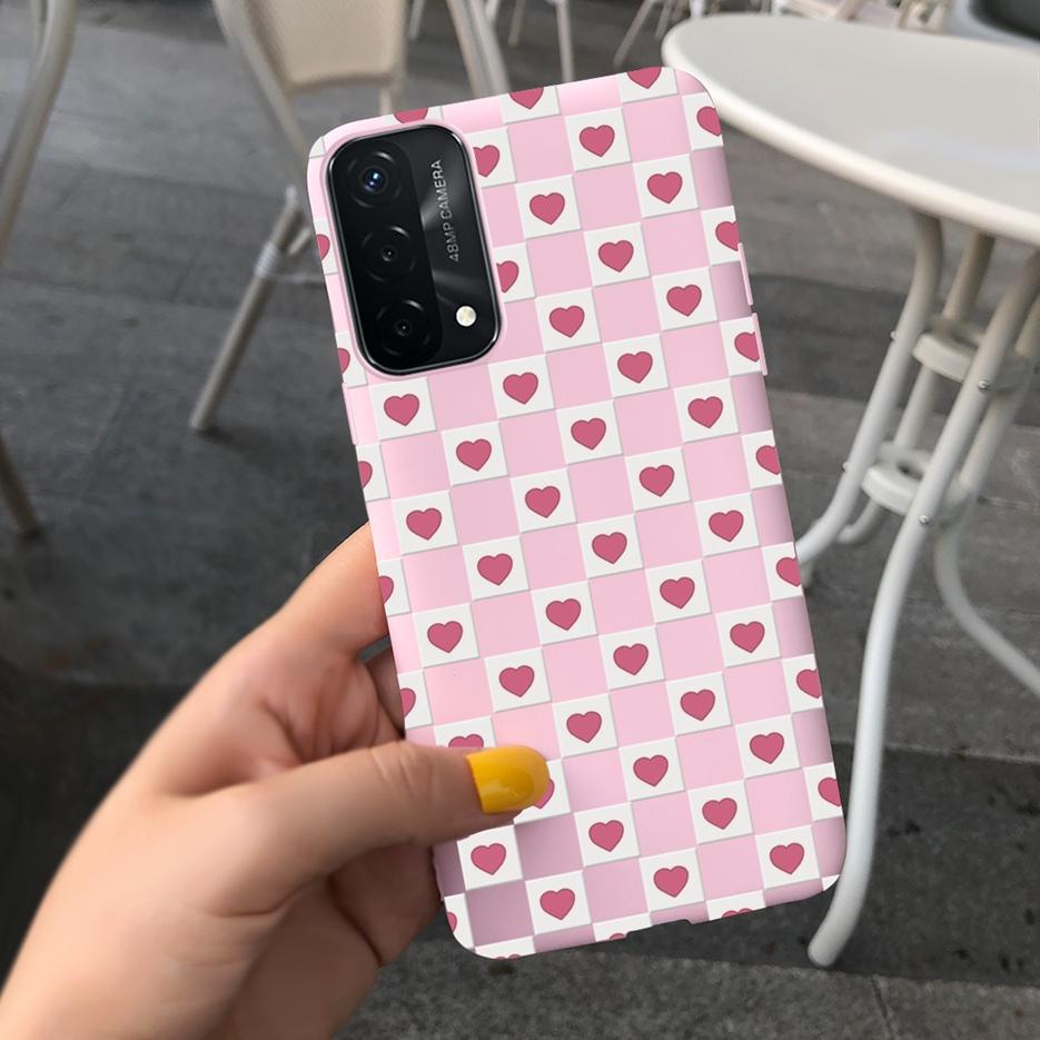 For Oppo A74 4G Case CHP2219 New Fashion Soft Silicone Phone Back Cover For Oppo A74 5G OppoA74 A 74 Cases Fundas Cartoon Bumper