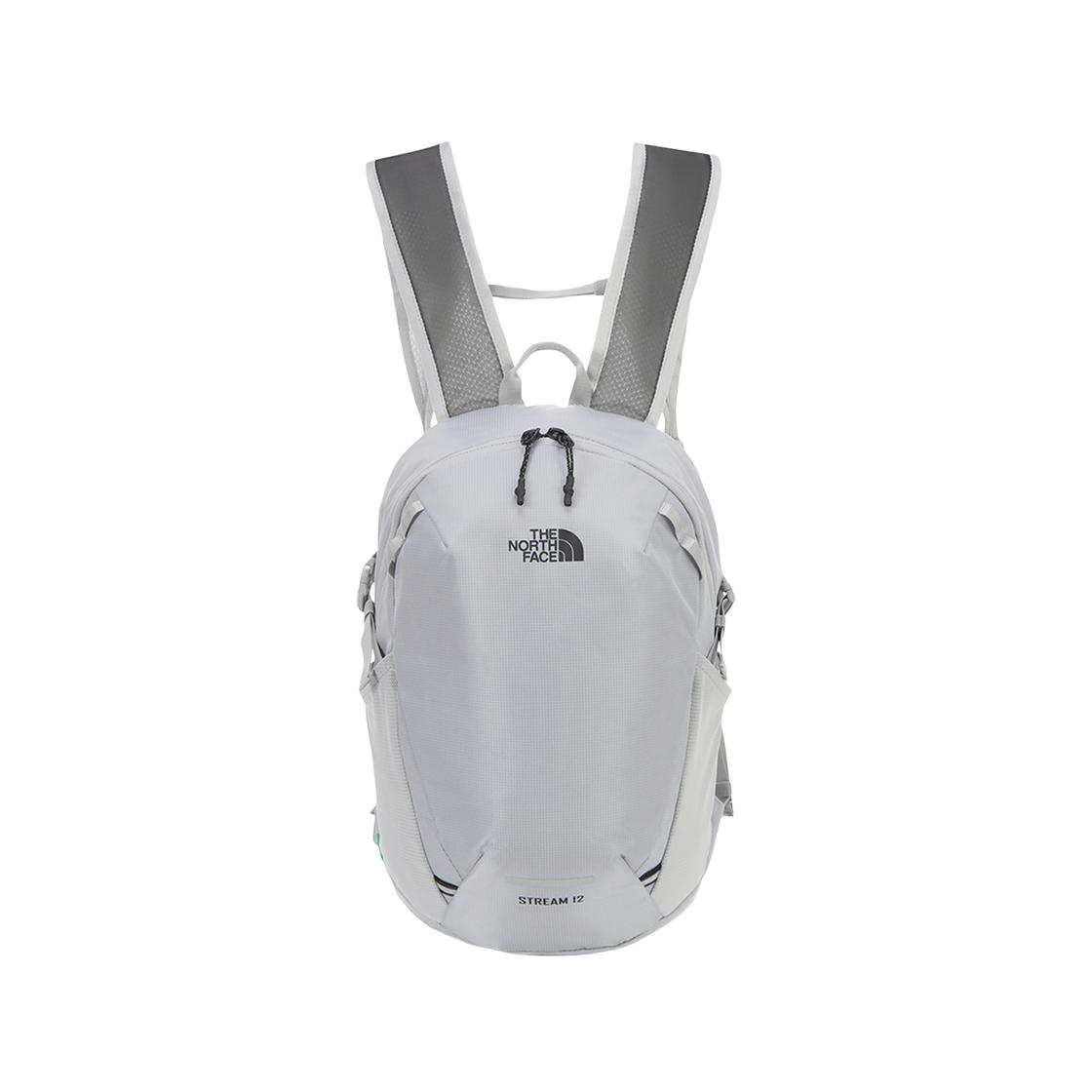 The North Face Stream 12L Breathable Comfortable Outdoor Backpack Unisex Backpack Gray NM2SR11B Gray