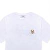 New MLB New York Yankees T Shirt Unisex Standard White 3ATSQ0151-50WHS