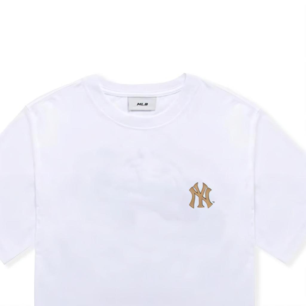 New MLB New York Yankees T Shirt Unisex Standard White 3ATSQ0151-50WHS