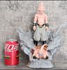 Dragon Ball FC Majin Buu z podstawką, gniewna mina, figurka, model, dekoracja, produkt kolekcjonerski GK, anime