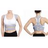Posture Corrector Adjustable Concealed Breathable Soft Gray Back Straightener Brace for Women Men S