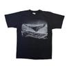 Vintage 90s Whale T-shirt Graphic Animal Sea Ocean Single Stitch Black Tee M / L