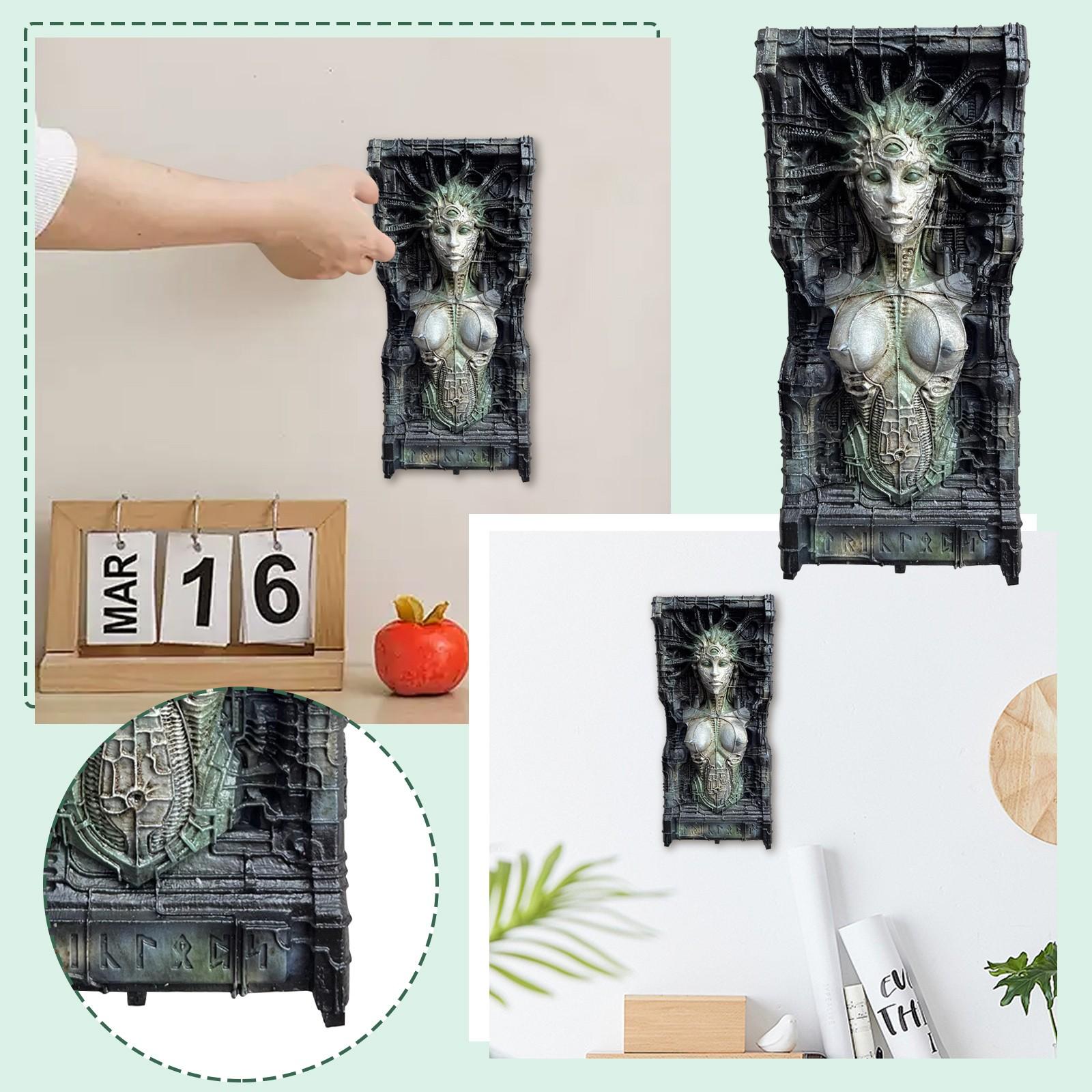 

Exquisite Resin Sculptures, Art Statue Wall Decorations, Resin Crafts One Size