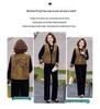 Elegant Spring/Autumn Retro Vest Suit: Middle-Aged Women's Chinese Style Golden Velvet Three-Piece Set