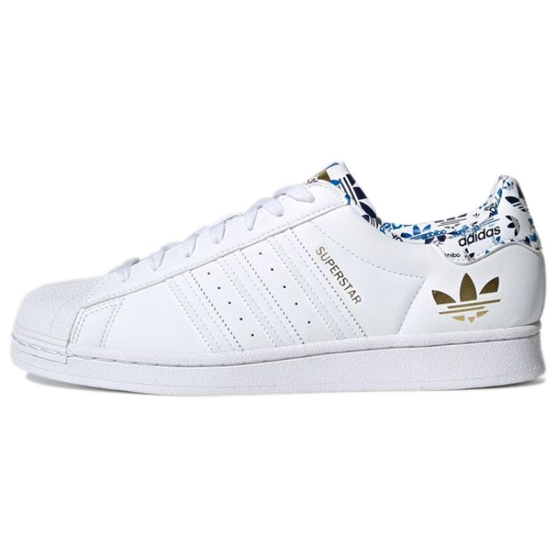 

Adidas Superstar White Gold Metallic Sneakers H00186 36