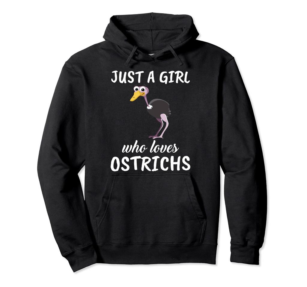 Ostrich Hoodie - Perfect for Girls Who Love Ostriches