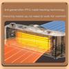 Rapid Heating Electric Heater ABS Fan Heater Fashion Room Heating Stove  Office