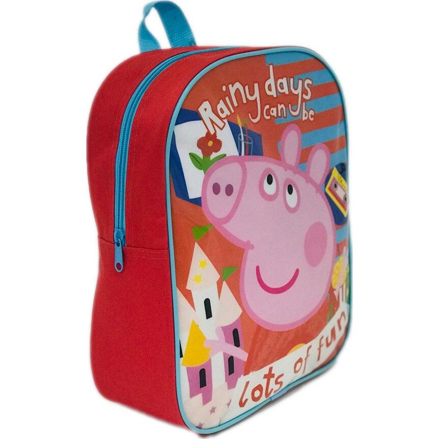 Peppa Pig Kids Backpack 32x26x10cm Lightweight Durable Preschool Bag School Bag for Boys Girls