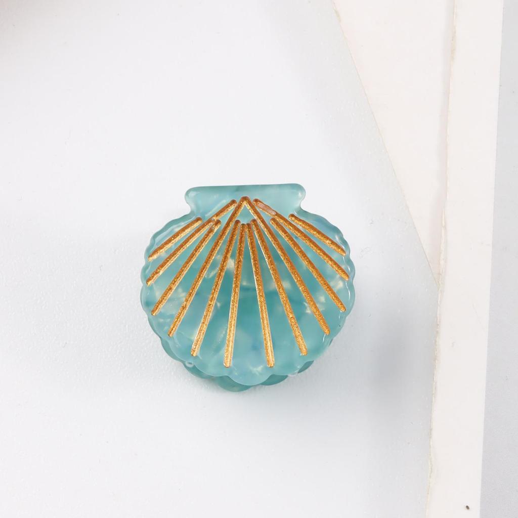 Bamboo Yao Jewelry Shell Claw Clip - Sweet Girl Style Hair Accessory for Women, Fashionable Bangs Clip 