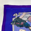HERMES Carre90 Doll HELLO DOLLY Hello Dolly  Scarf silk purple