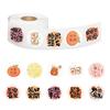500/Roll New Year'S Greeting Phrase Roll Sticker Do-It-Yourself Envelope Mobile Phone Seal Sticker Roll Sticker