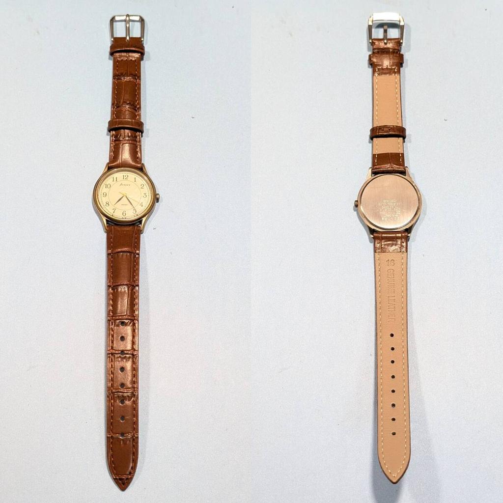 SEIKO AVENUE Battery and Strap Working Men's Watch, Replaced, Condition, V-01