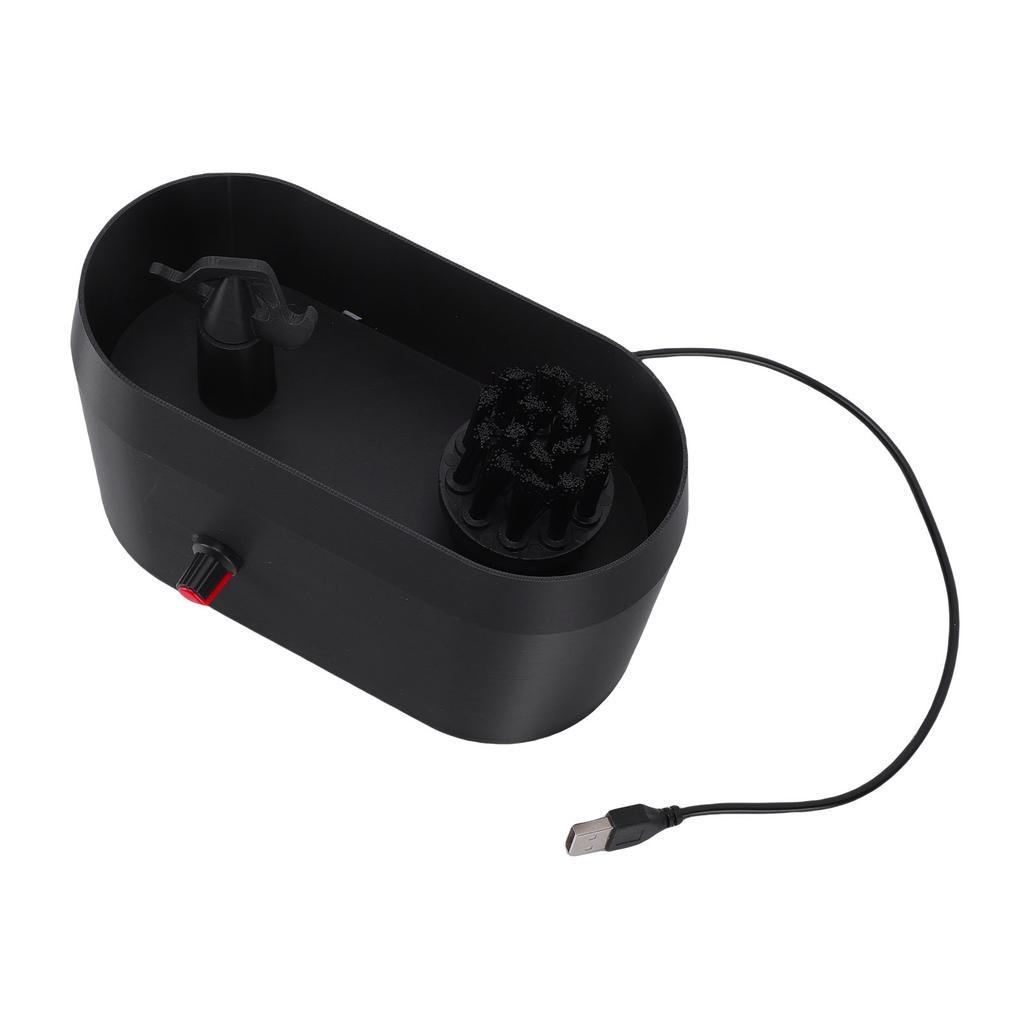 Čistič portafilteru kávy USB napájený Rukojeť kávovaru Čisticí kartáč a škrabka