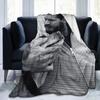 Tom Hardy Met Honden Deken Flanel Bank Gooi Deken Draagbaar voor Huis Slaapkamer Buiten Gooi Dekbed Quilt