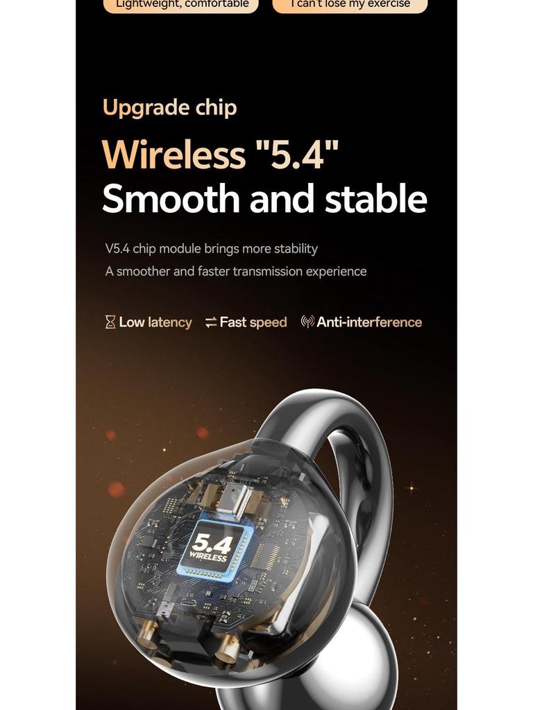 Cross-border AI Smart Bluetooth Earbuds with In-ear Noise Reduction & Ultra-long Battery Life
