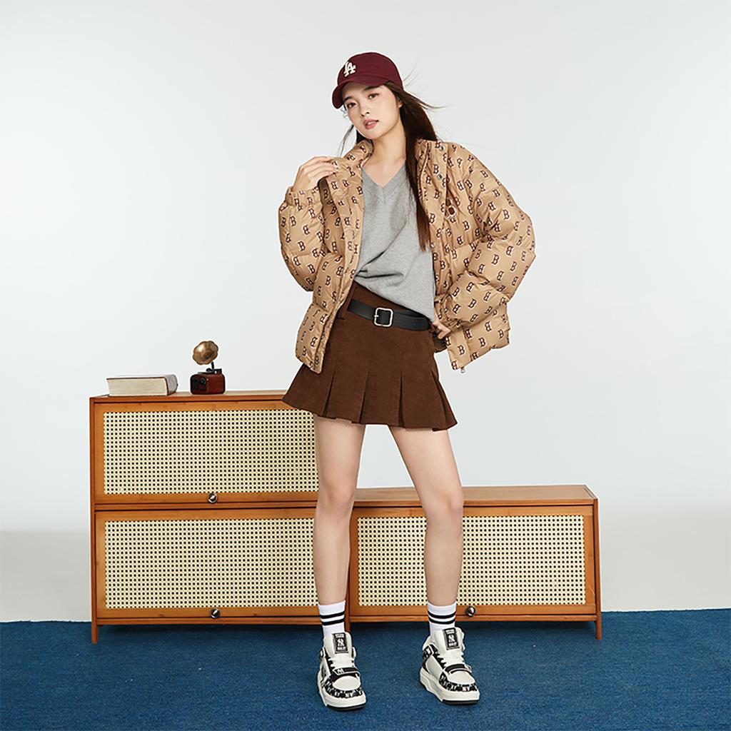 New MLB Boston Red Sox Down Jacket Unisex Light Camel 3ADJM0736-43CAL