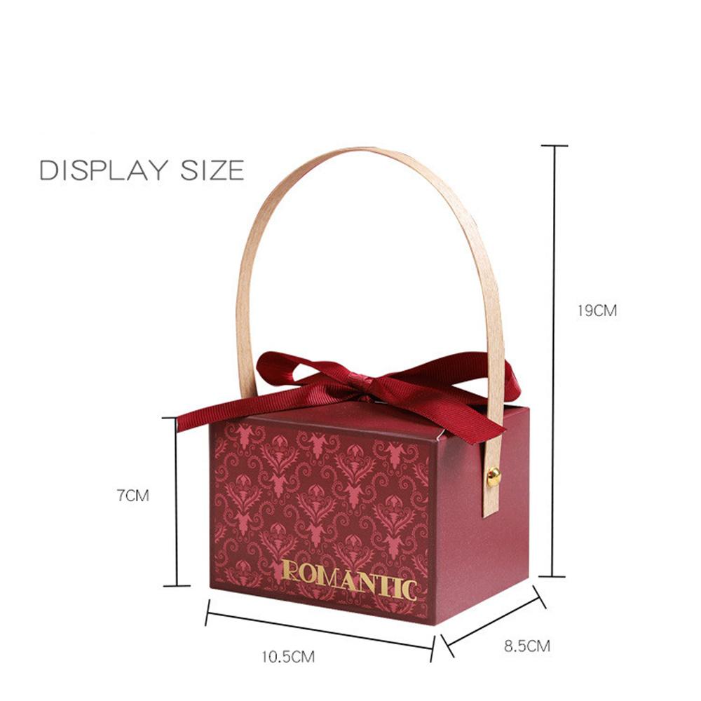 New Candy Box Champagne Gift Bags Birthday Baby Shower Favors Handheld Chocolate Gift Packing Box Decoration for Guests